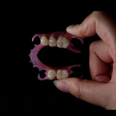 качество  Lightweight Flexible Valplast Partial Denture For Single Tooth завод